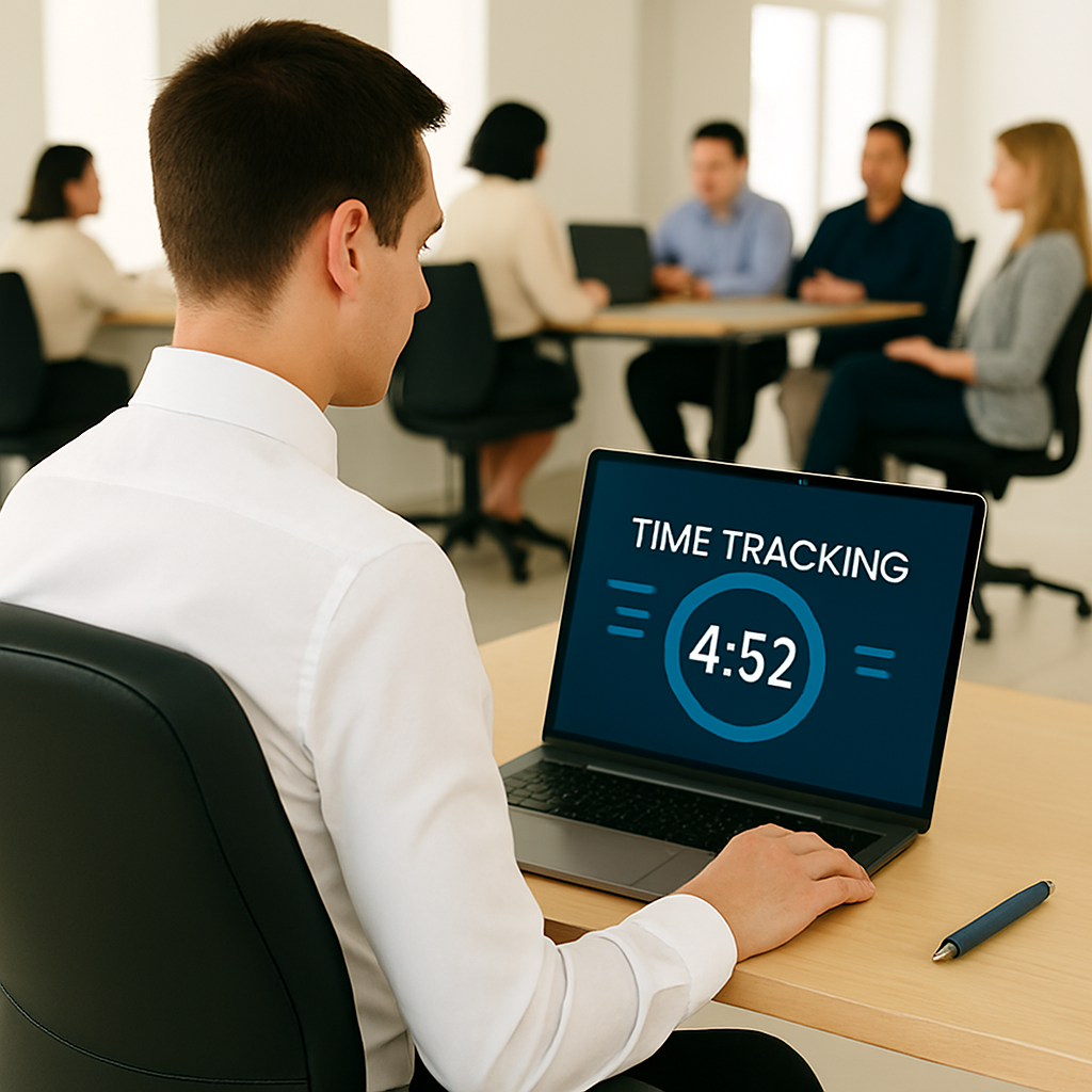 monitorowanie czasu pracy przy komputerze