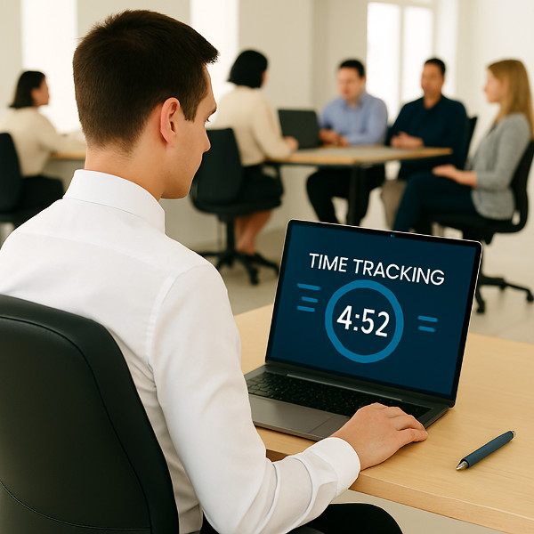 monitorowanie czasu pracy przy komputerze